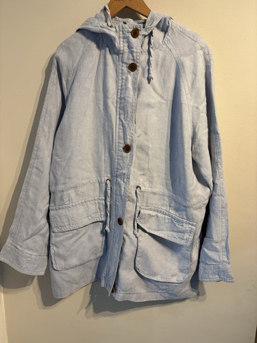 Landsend 100 linen - coat, size