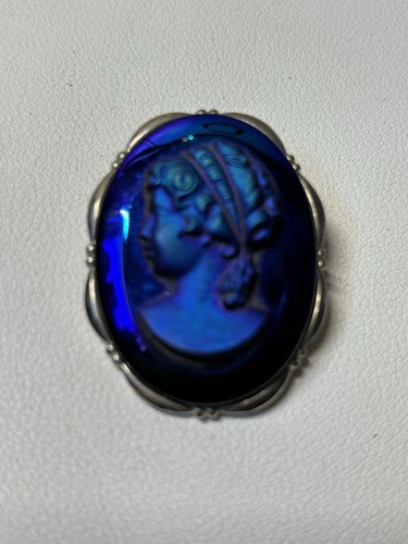 Vintage cameo brooch czech - vintage, brooch,