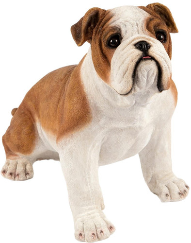 Bulldog ornament dog garden - dog, or