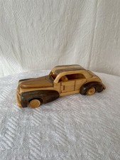 Chevrolet Turbo Wooden Car Chevy Replica Collectible Toy Model Vintage Style Car
