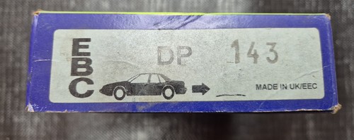 Ebc dp143 front brake pad - ebc,