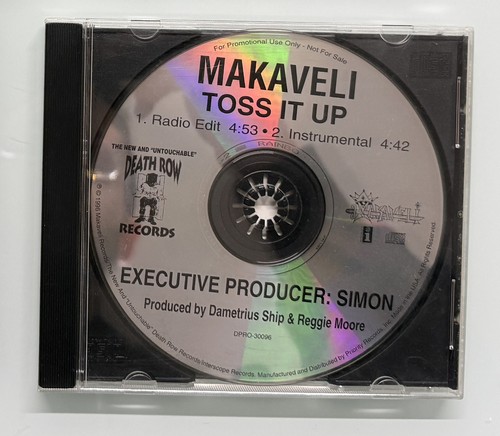 2pac toss promo cd - toss, up
