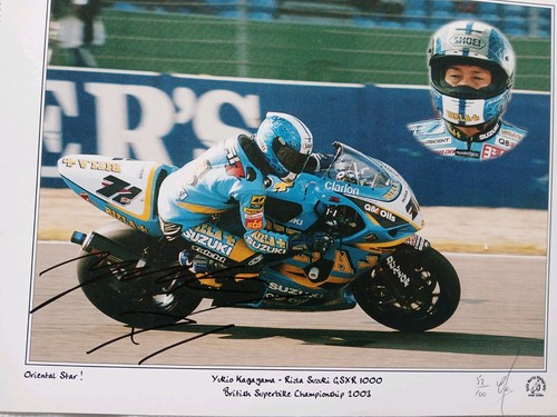 Yukio kagayama signed - yukio, bsb