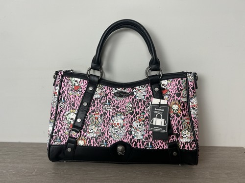 Hardy pink skull tote - hardy,