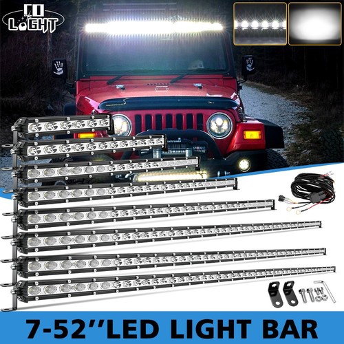 Slim led light bar - 7''-50'',