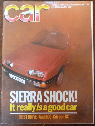 Car magazine october 1982 - october, ford