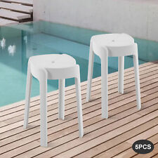 18 In Plastic Stack Stools 5