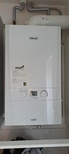 Condensing boiler, working condition with service record. Ideal Logic Heat H24