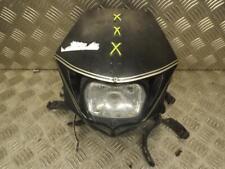 Motorcycle Universal Street Fighter Style Front Mini Small Headlamp Top Fairing 