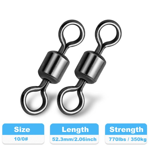 50pc barrel rolling - 50pc, swivels