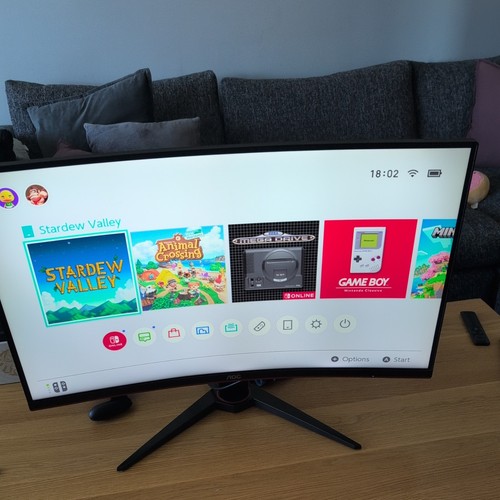 Aoc cq32g1 gaming display - aoc, with