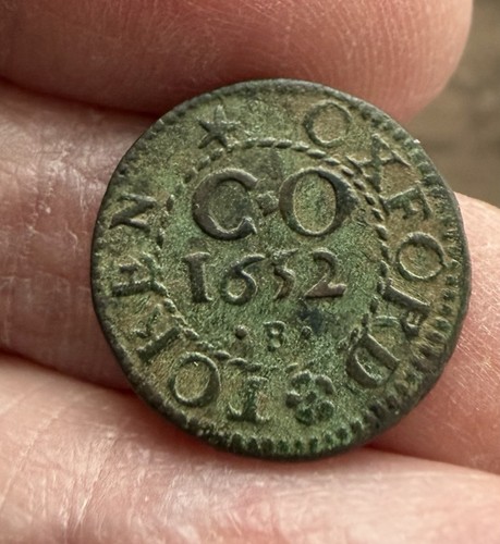 17th century token - century,