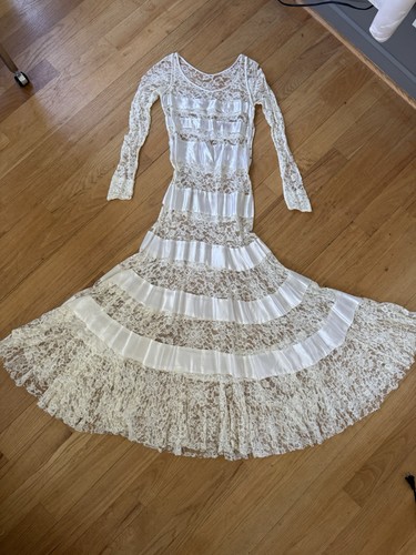 Vintage 1930s wedding dress - 1930s,