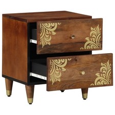 Bedside Cabinet Honey brown