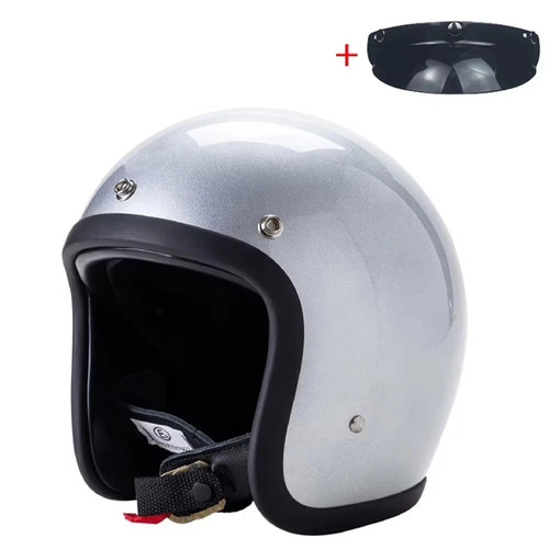 Vintage motorcycle helmet jet - vintage,