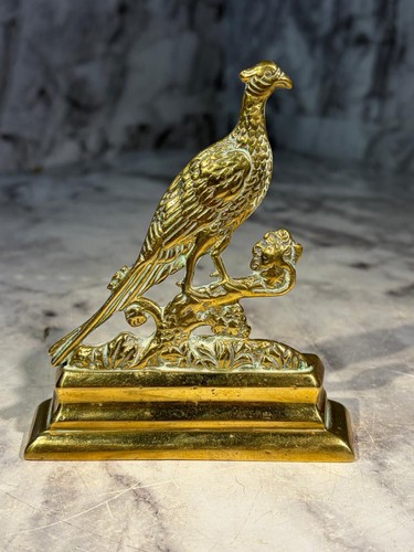 Victorian brass pheasant - victorian,