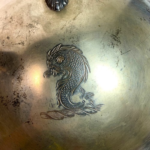 Antique silverplate silent - silverplate,