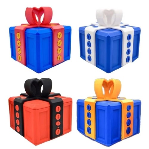 Annoying gift box with screws - annoying,