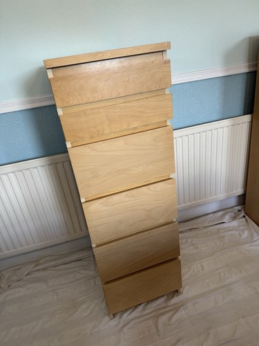 Ikea malm drawer - ikea, 6-drawer