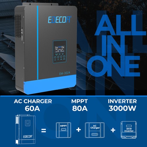 Edecoa hybrid inverter - inverter, 24v