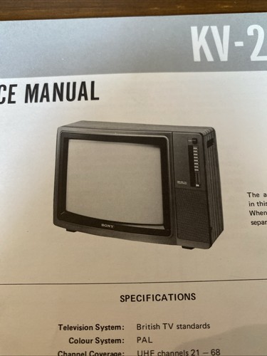 2201ub sony trinitron - kv-2201ub,