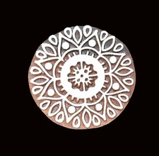 Indian Wood Printing Block