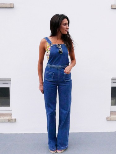 Cute zara blue - braided, denim