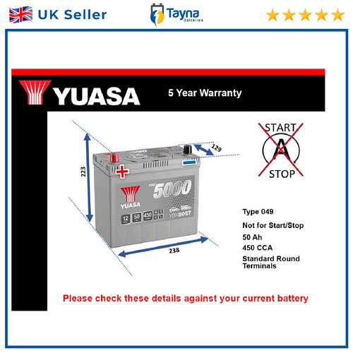 Battery fits tvr - fits,