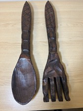 pair of giant 47cm vintage