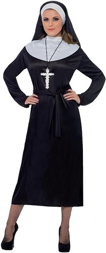 Women nun costume black - women's,