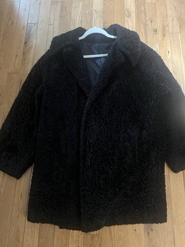 Vintage roamans black persian - black,
