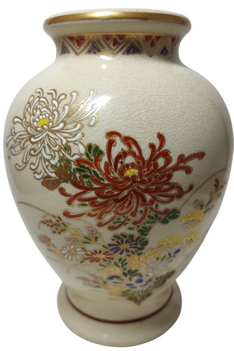Satsuma ware satsumayama vase - satsuma,