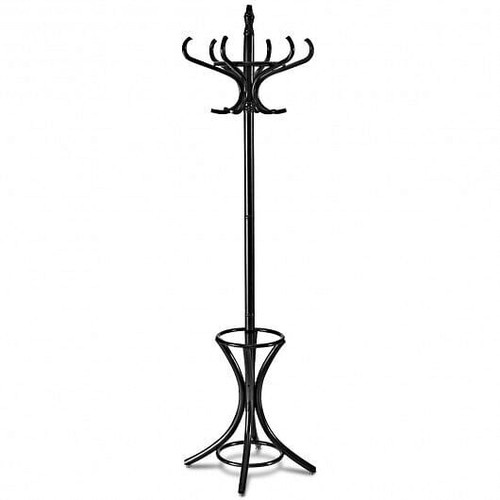 Wood standing hat coat - standing, rack
