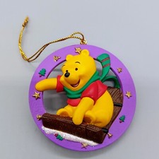 Grolier Winnie The Pooh Enchanted Tree Treasures Disney Christmas Ornament 