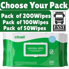 CLINELL WIPES ANTIBACTERIAL