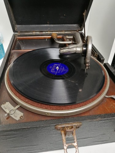 Hmv vintage black - black, cased