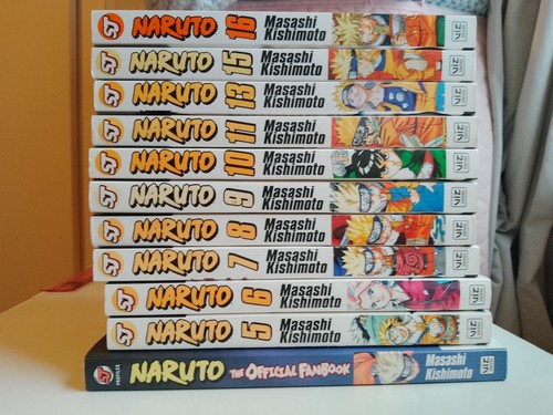 Naruto volumes missing - 5-16, (missing