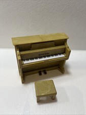 Sylvanian Families Upright Piano & Stool (Beige Edition) excellent condition 