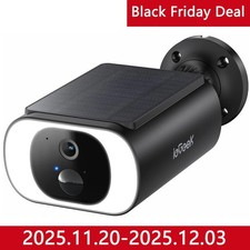 ieGeek Outdoor 2K Solar Security Camera Wireless with Embedded Solar Panel,Alexa