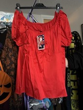 Pinup Girl Clothing Red cotton