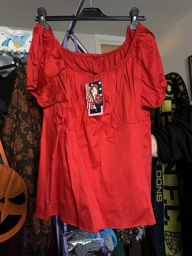 Pinup girl clothing red - clothing, cotton