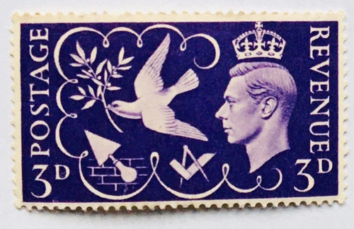 King george postage - king,