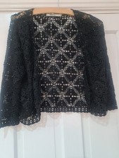 LADIES M&CO black sparkly and