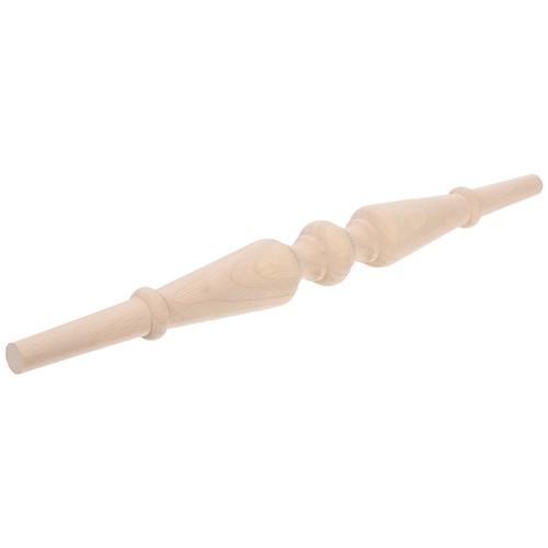 Handcrafted khaki wood - khaki,