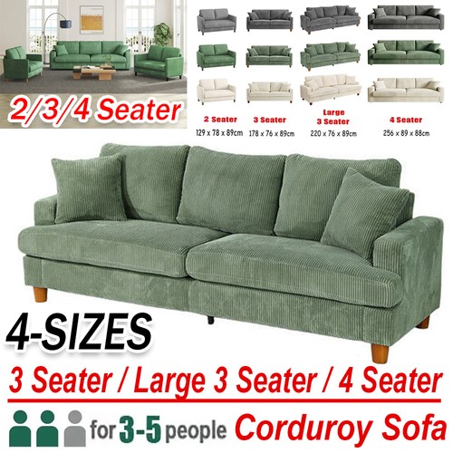 Luxury seater corduroy - 3,,