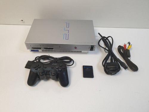 Sony playstation ps2 silver - playstation, 2