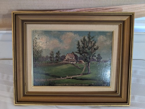 Artist salmon signed painting - artist,