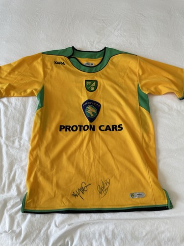 Norwich city xara signed - city,