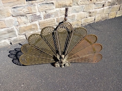 Vintage antique brass - vintage, peacock