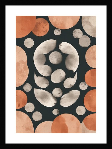 Majestic moon phases print - moon,